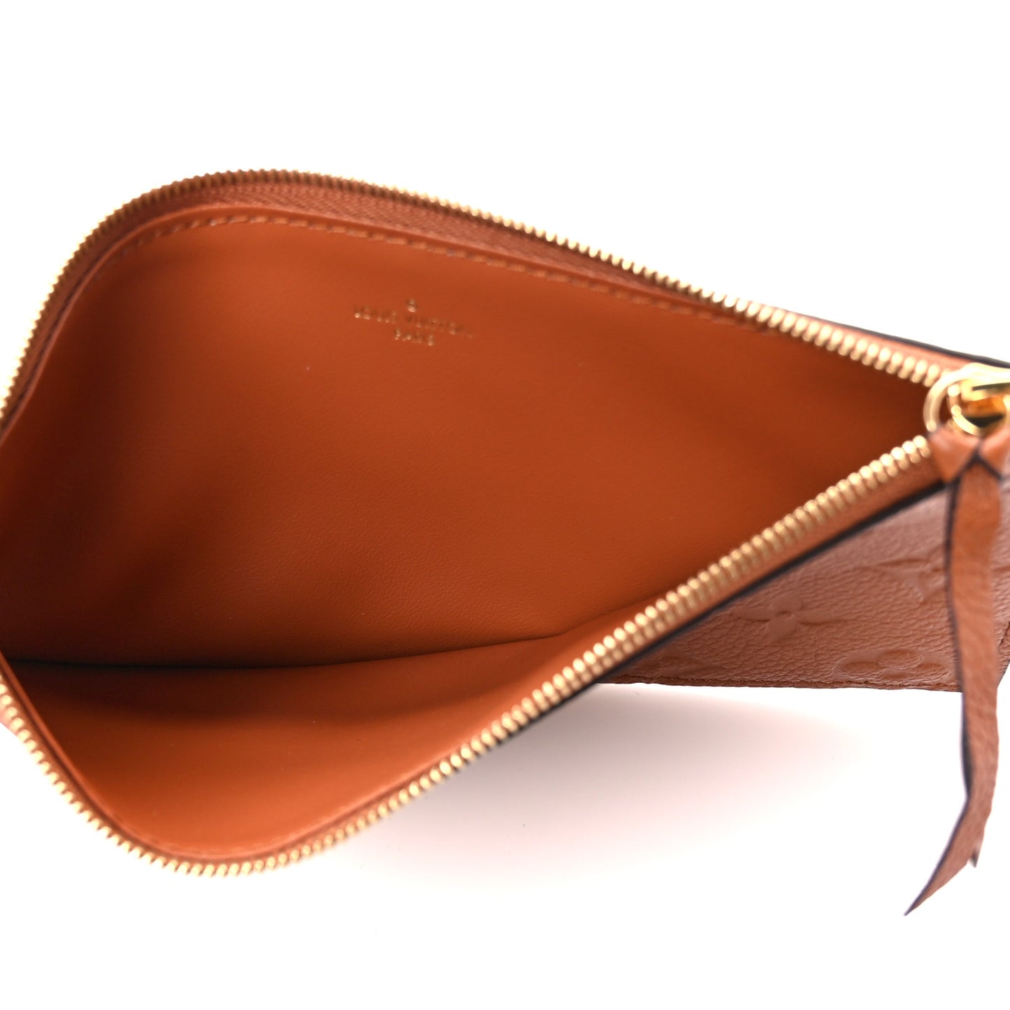 Empreinte Pochette Felicie Chain Wallet Cognac