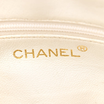 Chanel Lambskin Quilted Tassel Camera Case White 6 of 14