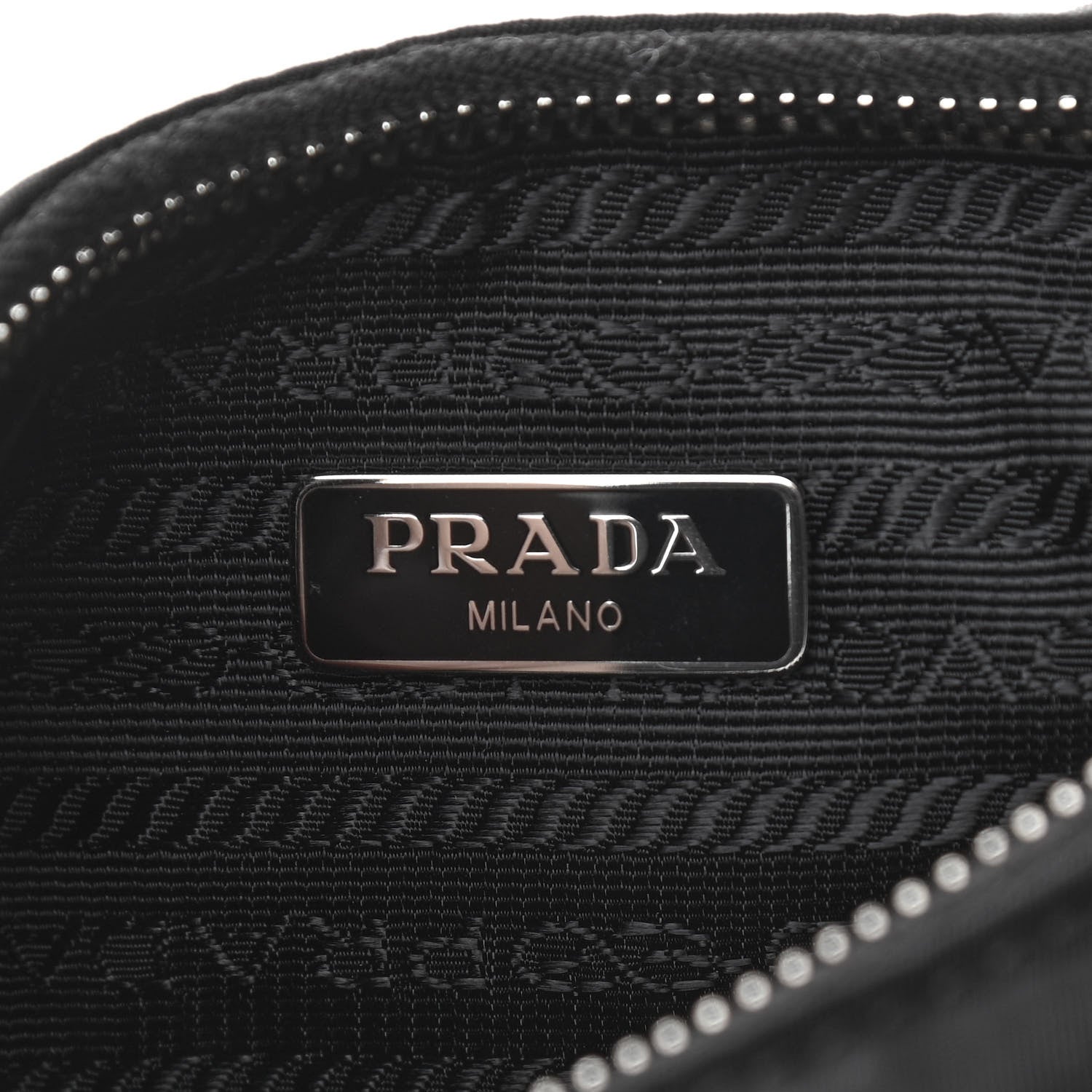 Prada Nylon Re-Edition 2005 Shoulder Bag Black 6 of 9