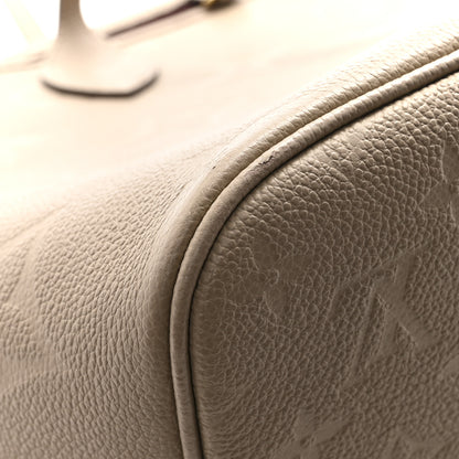 Louis Vuitton Empreinte Monogram Giant Neverfull MM Tourterelle 12 of 13