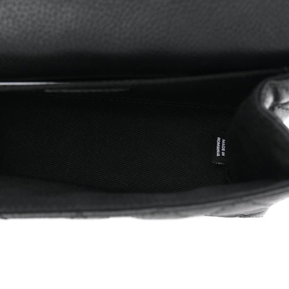Chanel Grained Calfskin Quilted 2.55 Reissue Flap Belt Bag Clutch Black 5 of 11
