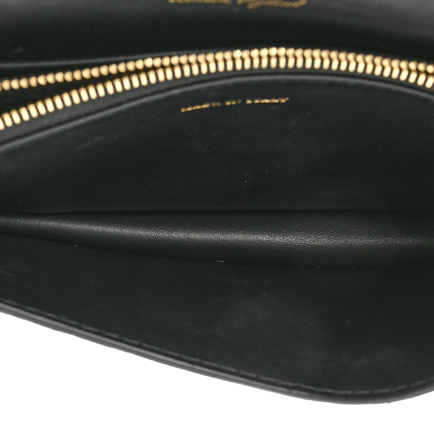 Metallic Calfskin House Check Sequin Small Madison Buckle Bag Gold