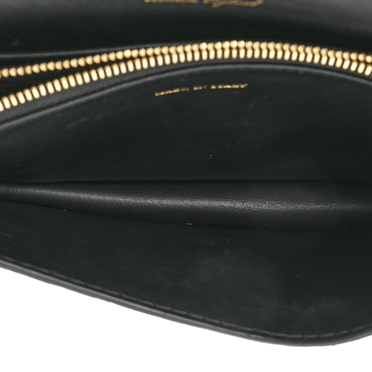 Burberry Metallic Calfskin House Check Sequin Small Madison Buckle Bag Gold 5 of 13
