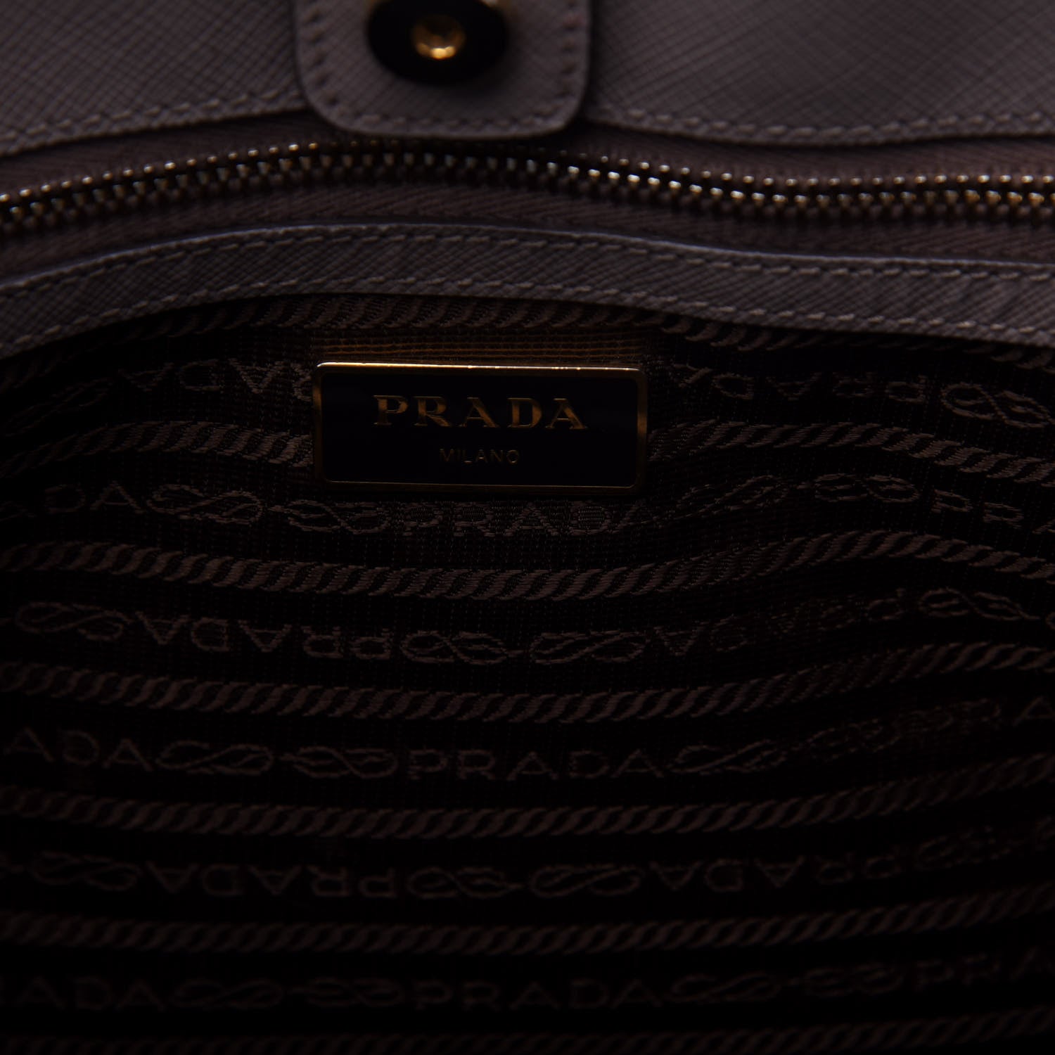 Prada Saffiano Lux Large Tote Pomice 6 of 11