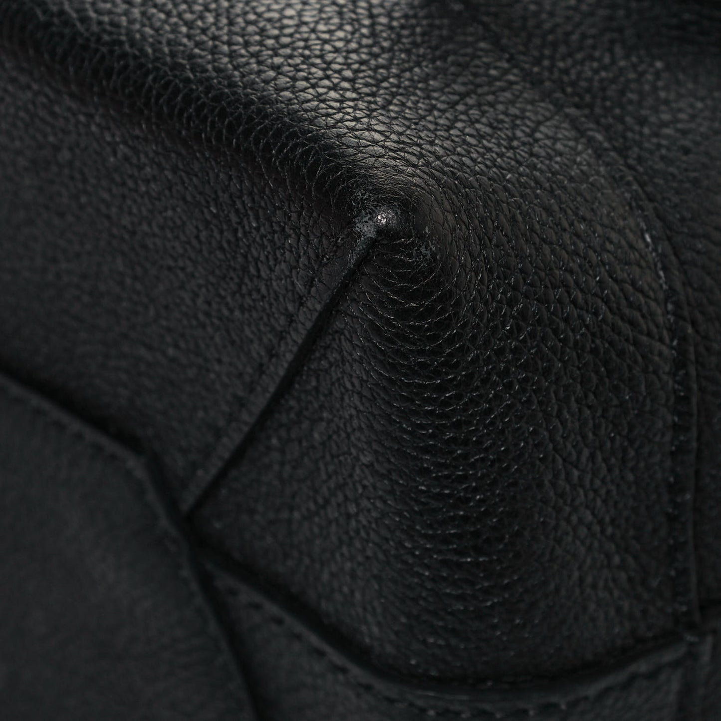 Calfskin Lockme Backpack Black