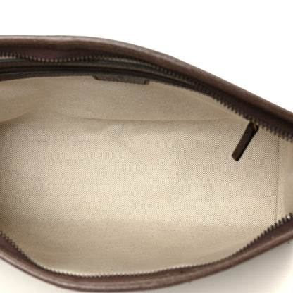 Gucci GG Supreme Monogram Web Ophidia GG Toiletry Case Beige New Acero 5 of 11