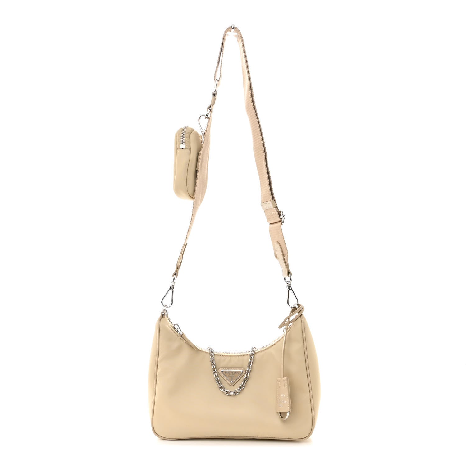 Prada Re-Nylon Saffiano Re-Edition 2005 Shoulder Bag Deserto 1 of 9