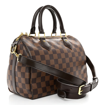 Louis Vuitton Damier Ebene Speedy Bandouliere 25 3 of 10