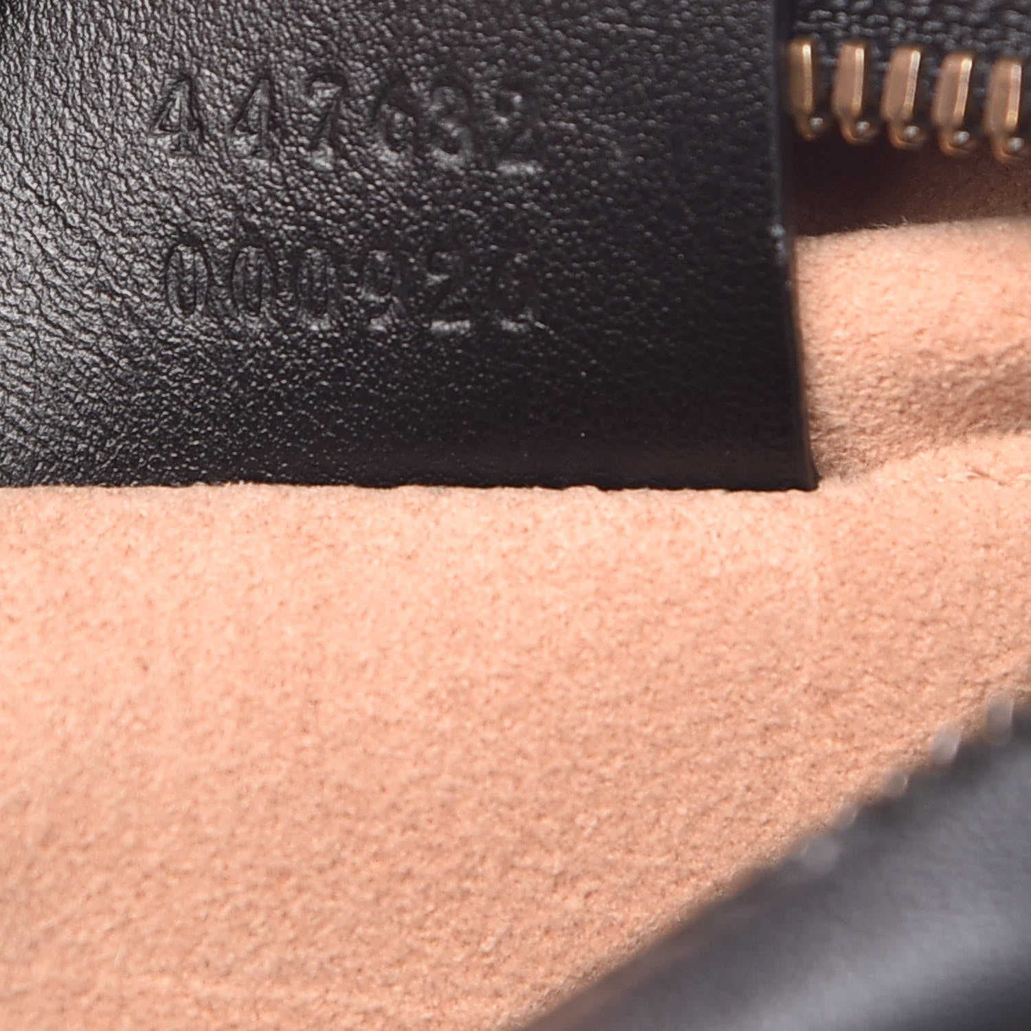 Gucci Calfskin Matelasse Small GG Marmont Chain Shoulder Bag Black 7 of 8