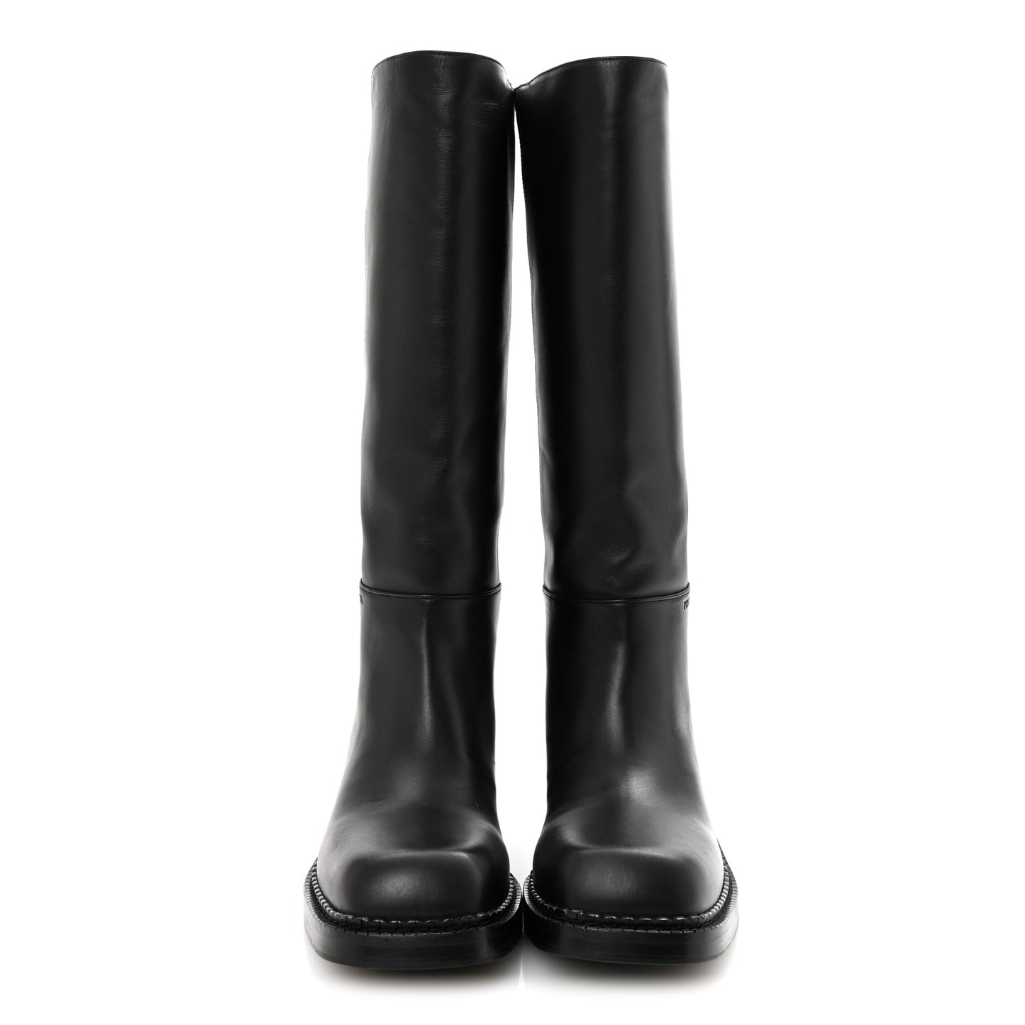 Vitello Lux From The Runway Tall Boots 38 Black