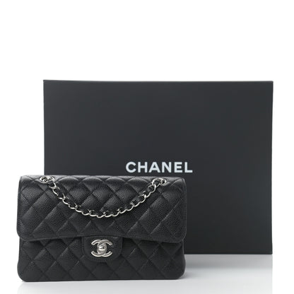 Chanel Caviar Quilted Small Double Flap Black 11 of 11
