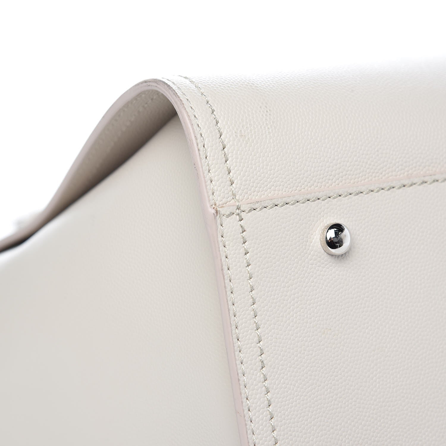 Chanel Caviar Extra Large Studded Deauville Tote Ivory 11 of 12