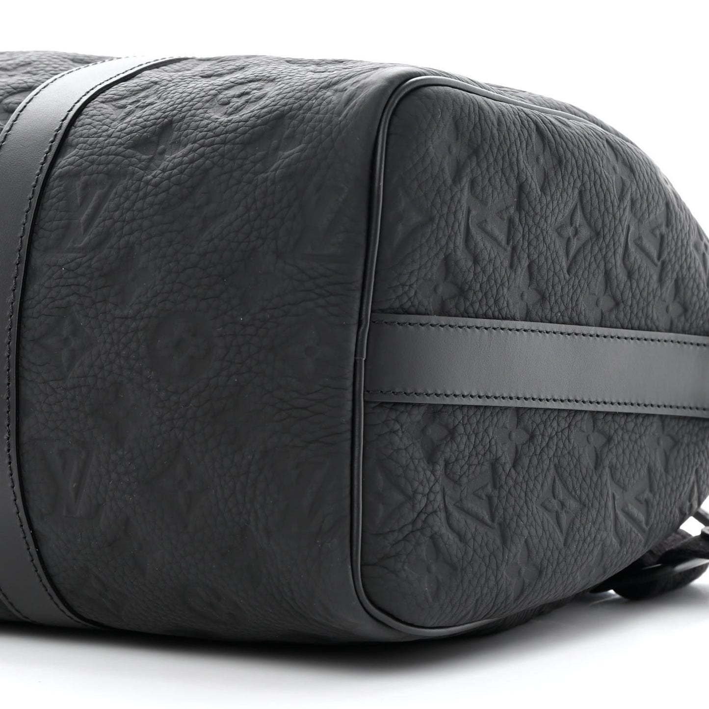 Monogram Taurillon Keepall Bandouliere 35 Black