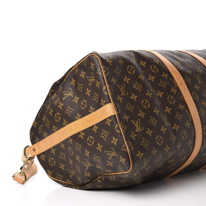 Louis Vuitton Monogram Keepall Bandouliere 55 5 of 12