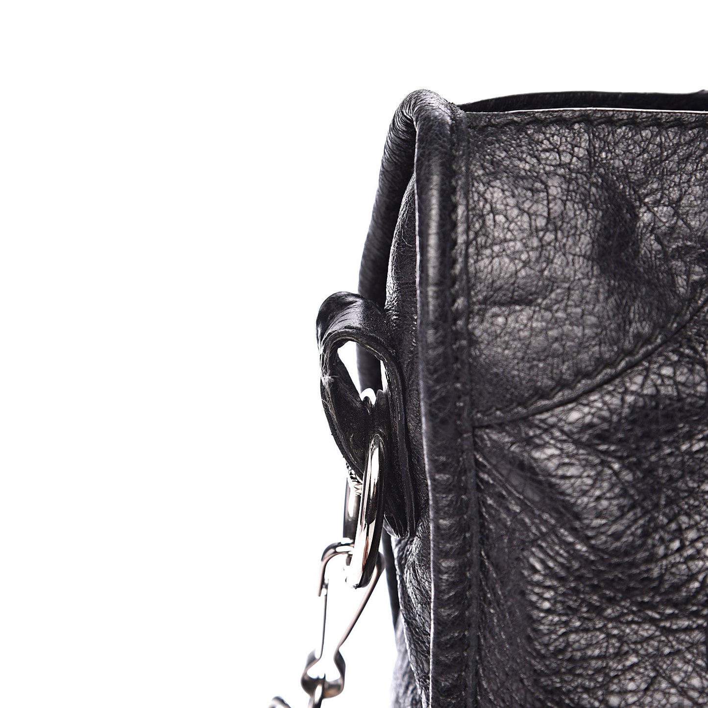 Agneau Giant 12 Silver Hardware City Black