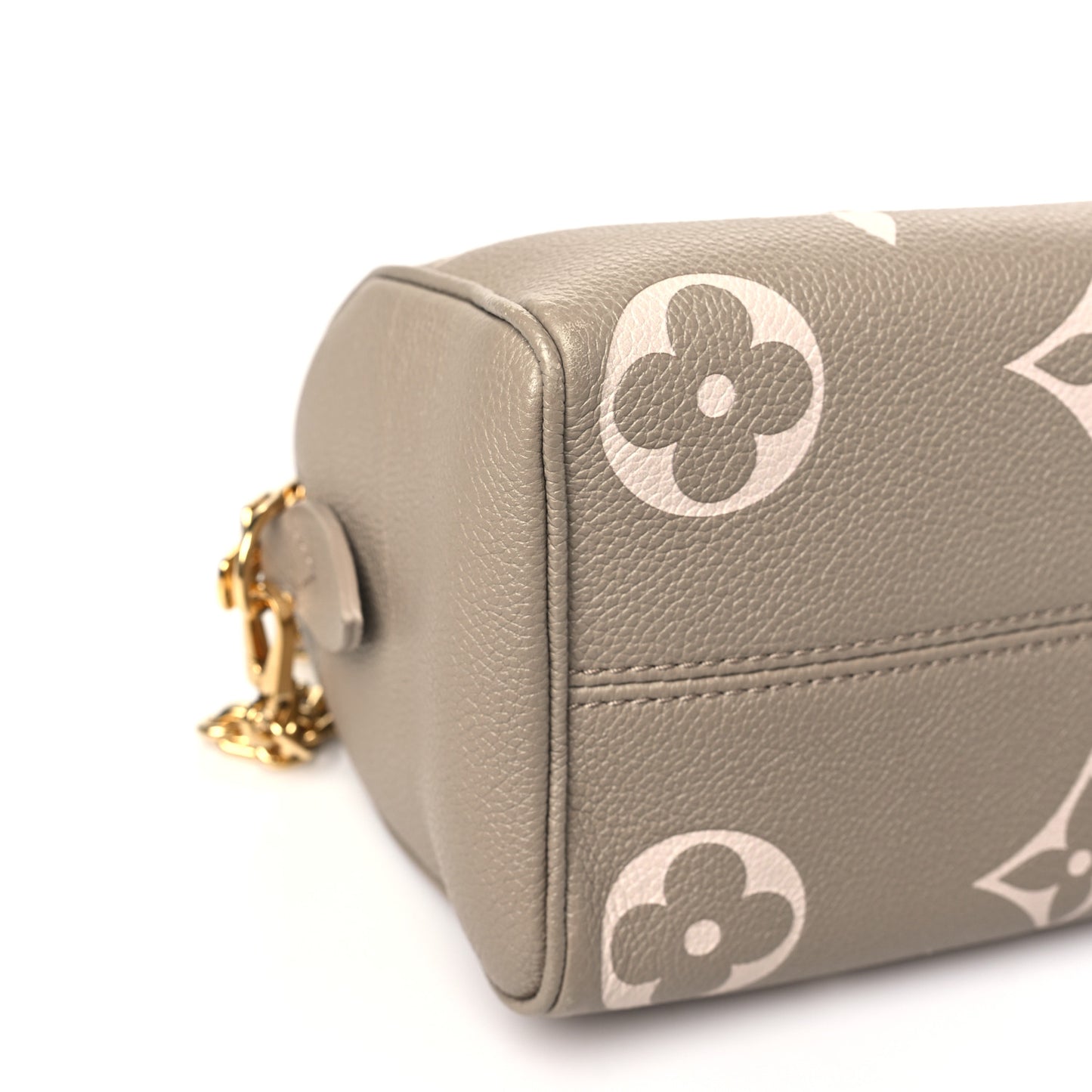 Empreinte Monogram Giant Speedy Bandouliere 20 Creme Beige