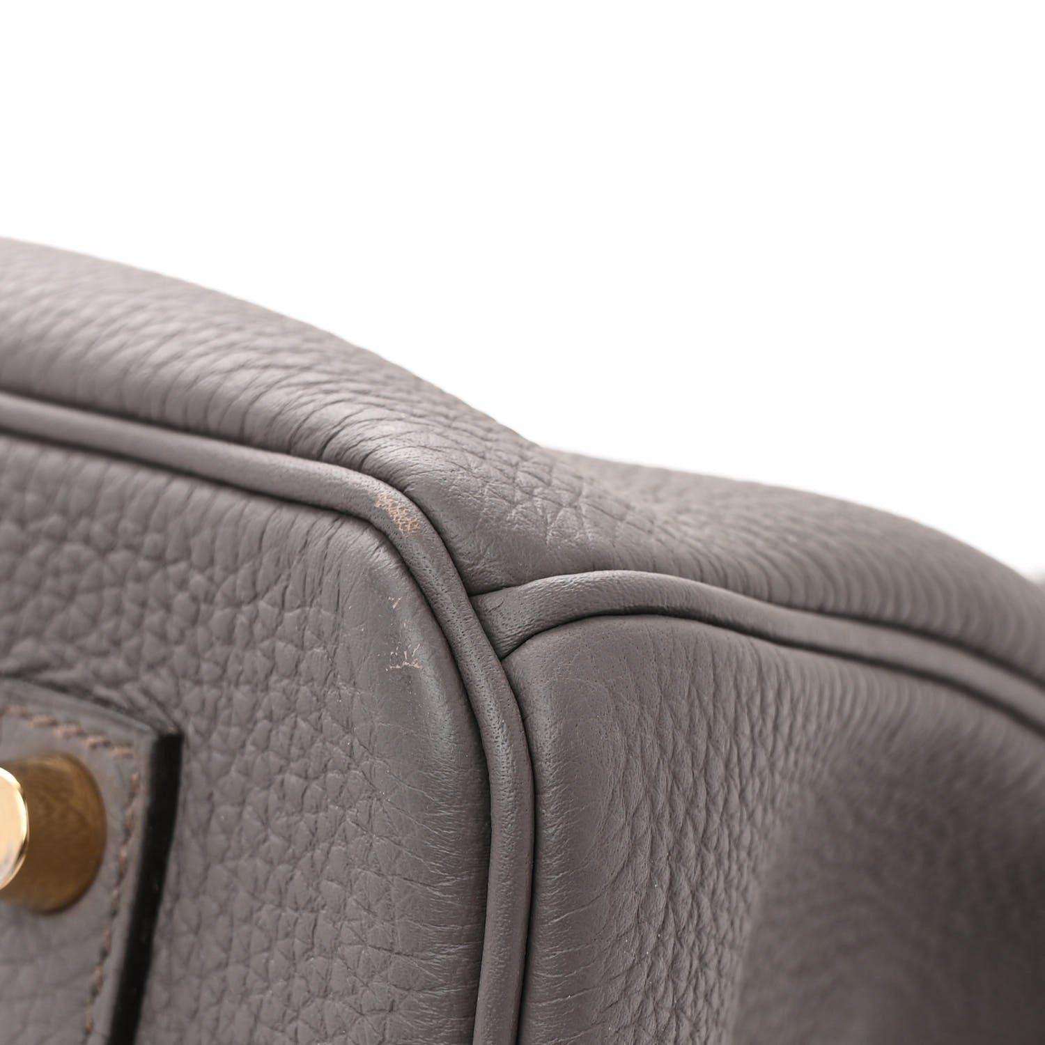 Hermes Togo Birkin 35 Etain 10 of 13