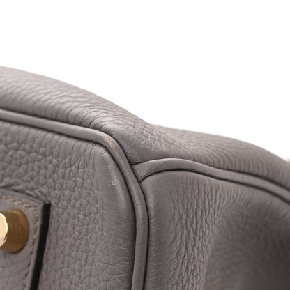 Hermes Togo Birkin 35 Etain 10 of 13