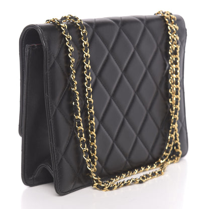 Chanel Lambskin Quilted Medium Golden Class Flap Black 3 of 11