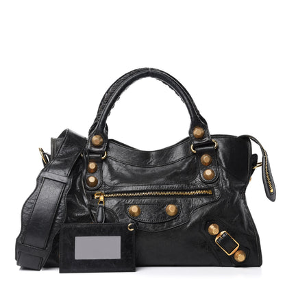 Balenciaga Agneau Giant 21 Gold Hardware City Black 1 of 13