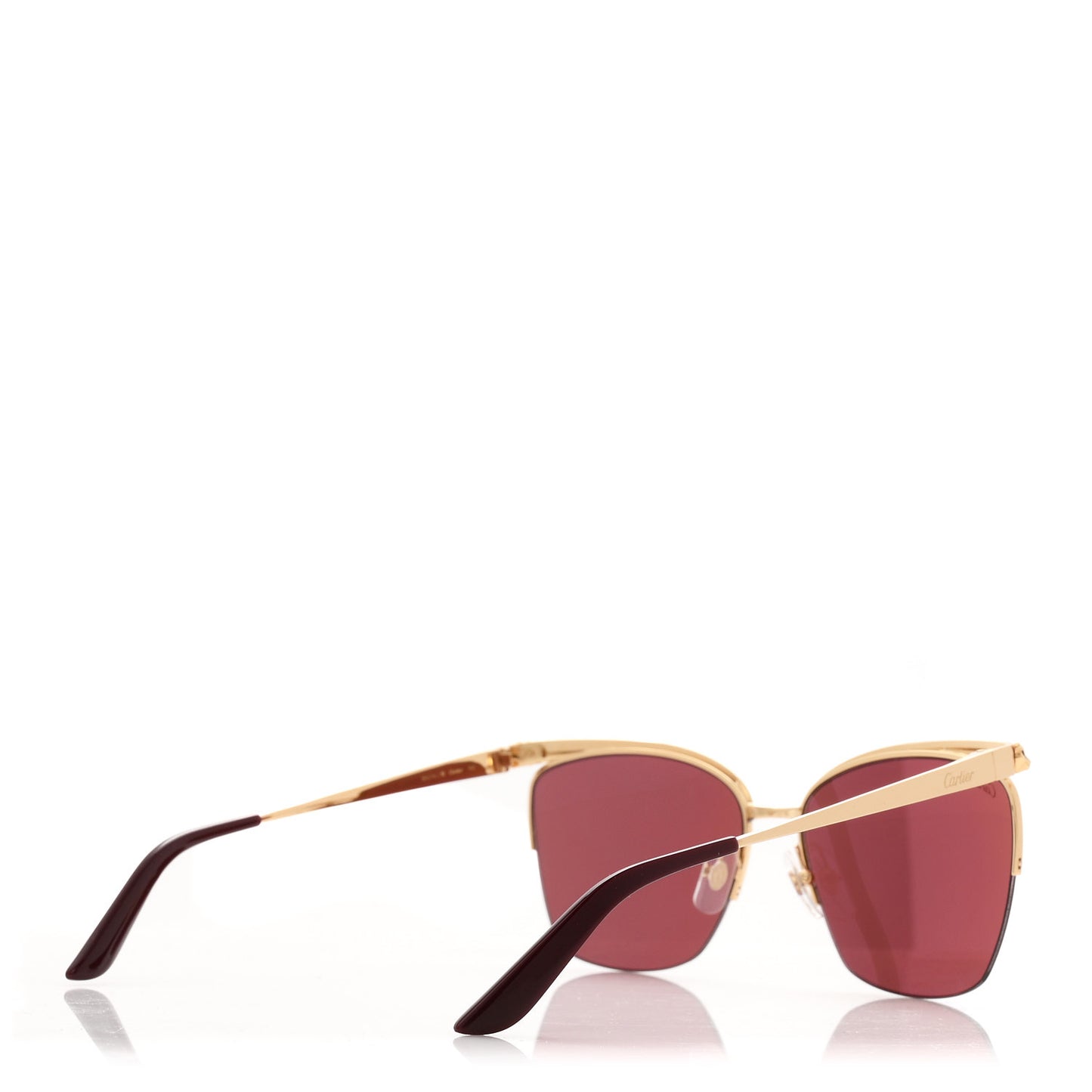 Panthere de Cartier Sunglasses CT0124S Gold