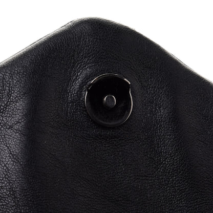 Saint Laurent Lambskin Quilted Toy Loulou Puffer Monogram Chain Satchel Black 13 of 16