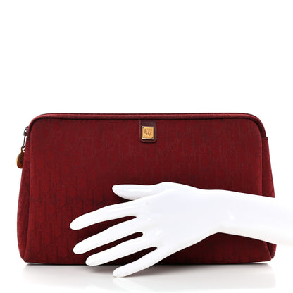 Christian Dior Monogram Pouch Red 2 of 14