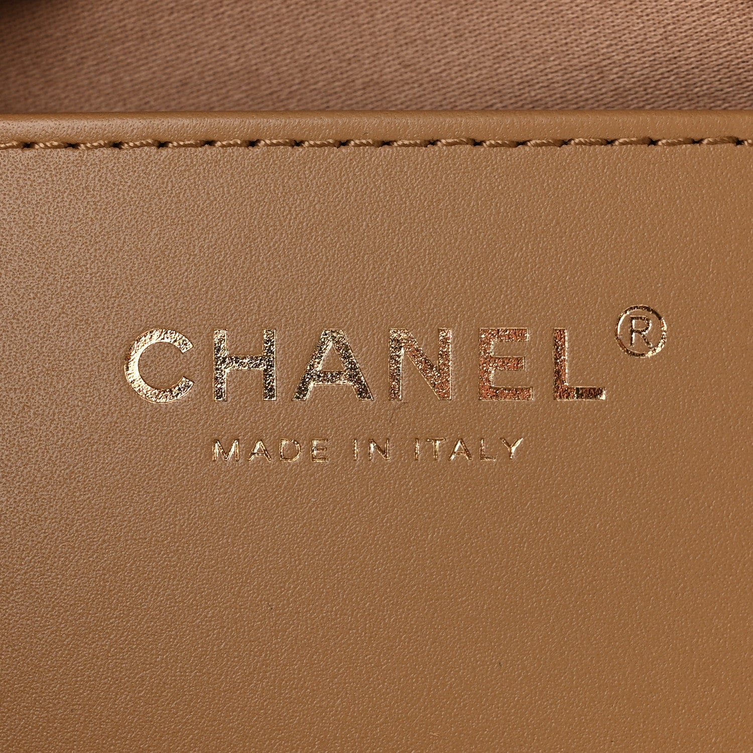 Chanel Caviar Quilted Medium Chanel 25 Handbag Dark Beige 7 of 11