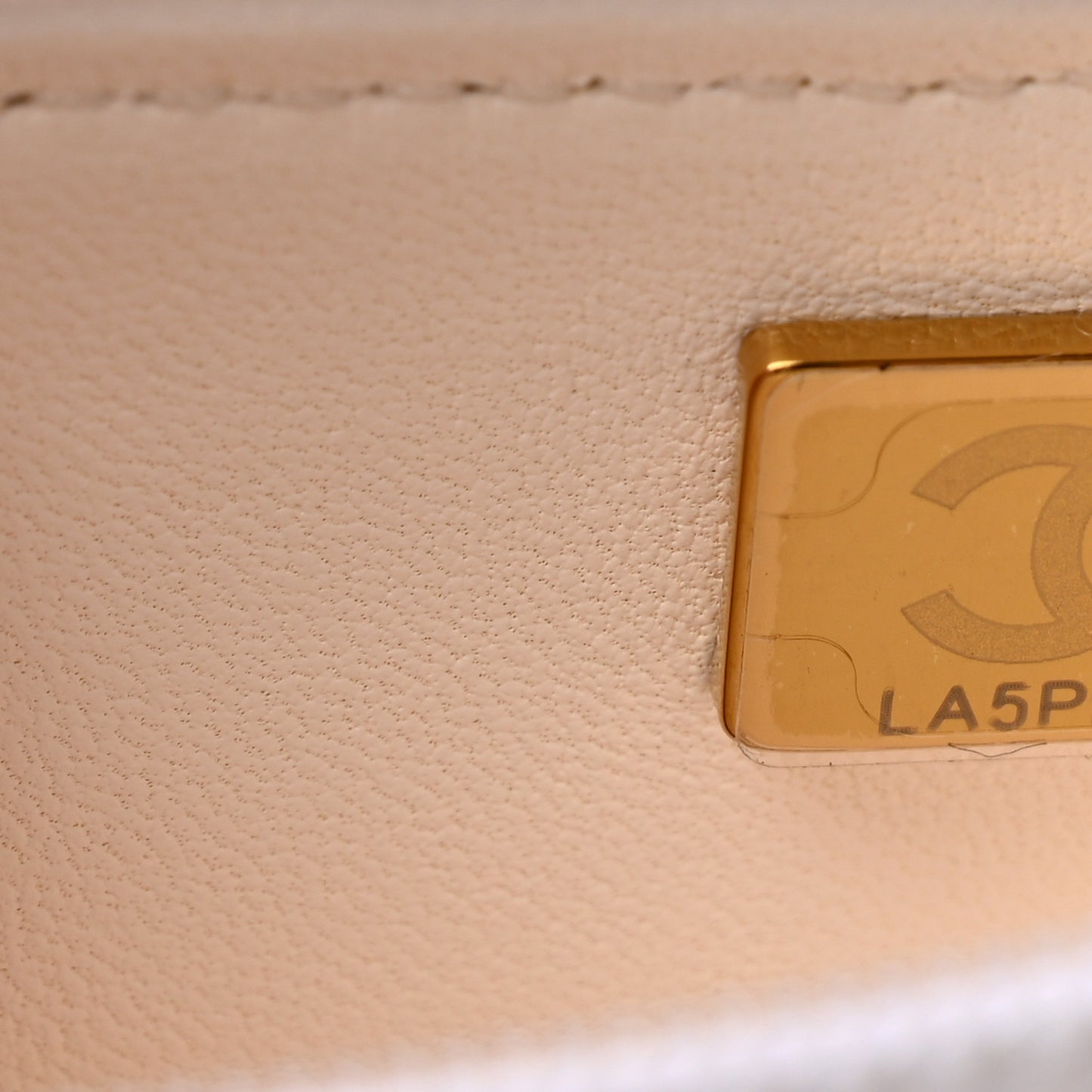 Lambskin Quilted Book Wallet On Chain WOC Black