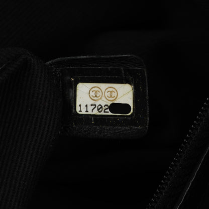 Chanel Coated Canvas Coco Tote Black 7 of 7