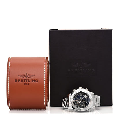 Breitling Stainless Steel 48mm Super Avenger II Automatic Watch Volcano Black A13371 5 of 5