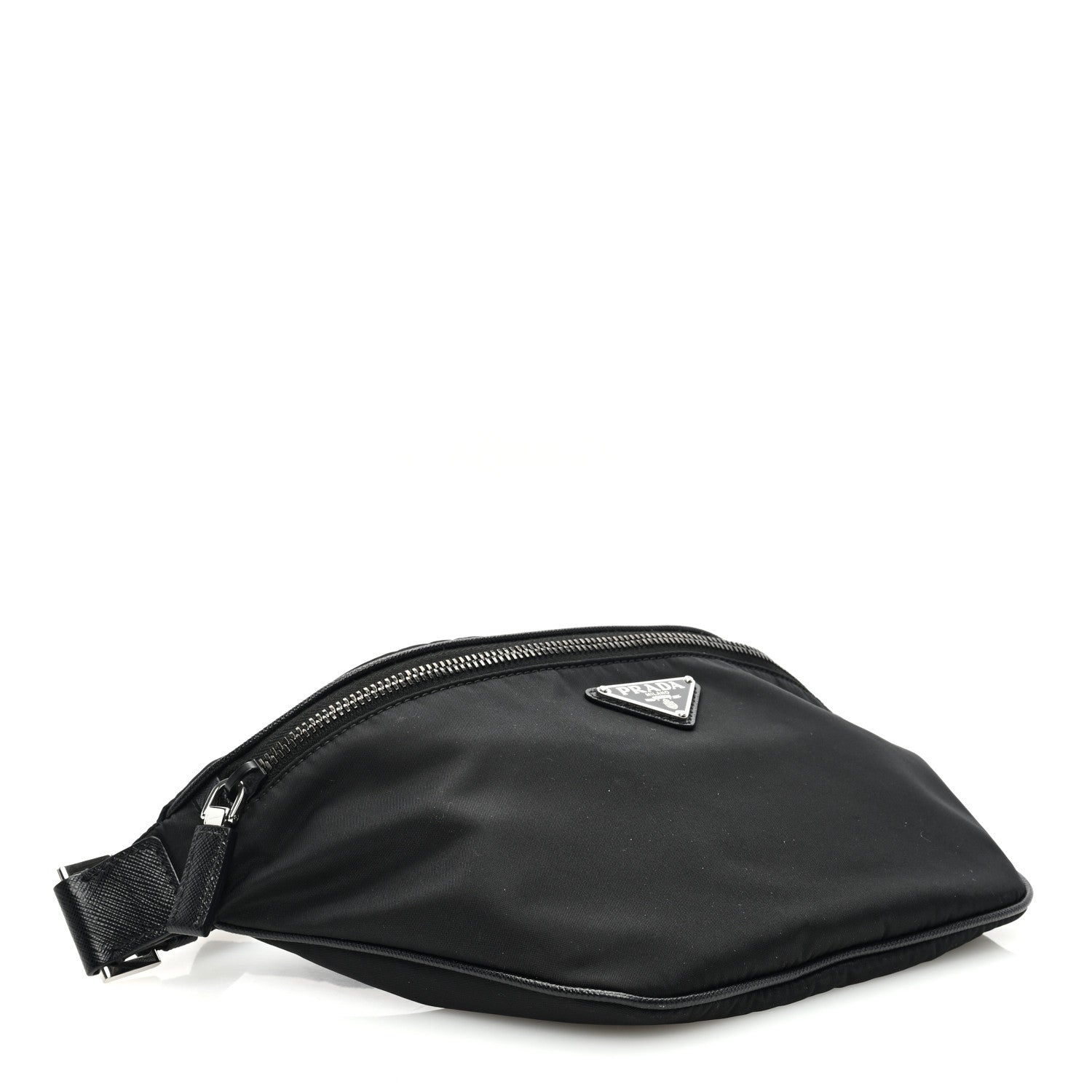 Prada Re-Nylon Saffiano Belt Bag Black 4 of 9