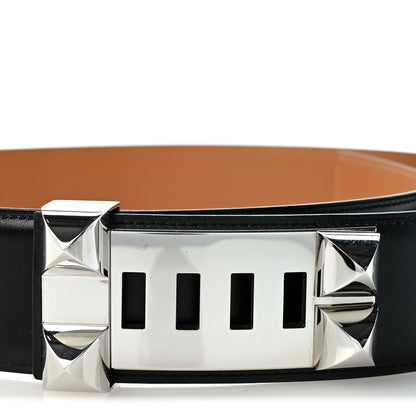 Hermes Box Collier De Chien CDC 50mm Belt 90 36 Black 3 of 6