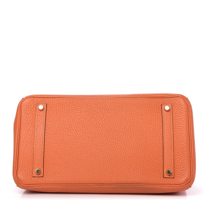 Hermes Togo Birkin 35 Orange 6 of 34