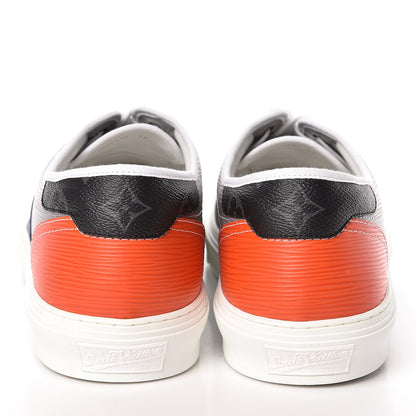 Louis Vuitton Epi Monogram Eclipse Trocadero Sneakers 11 Blue 5 of 9