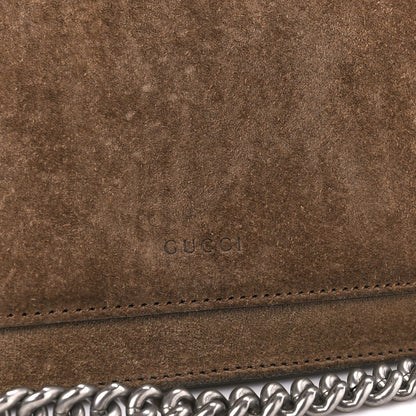 Gucci Suede Medium Dionysus Shoulder Bag Taupe 10 of 13
