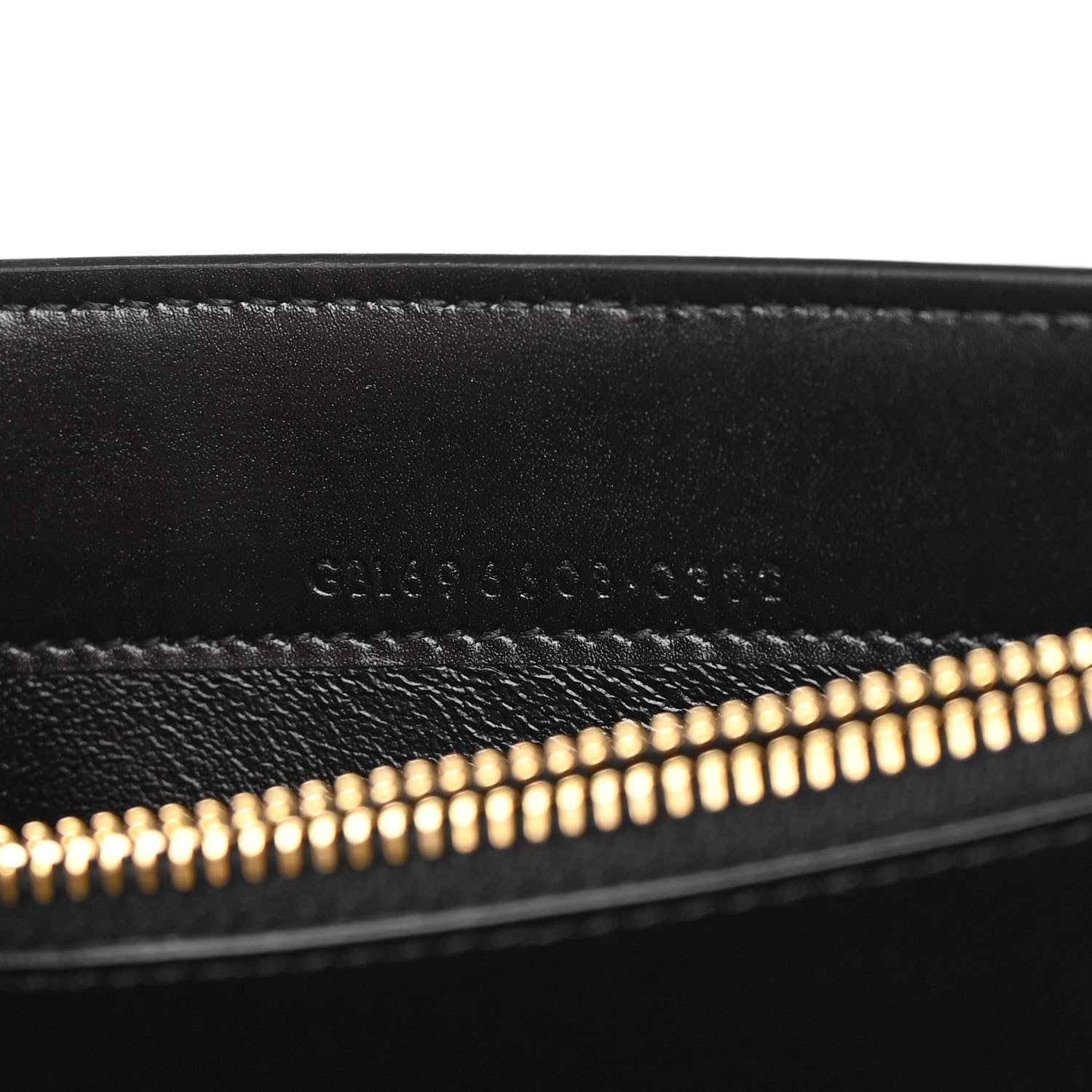 Saint Laurent Smooth Calfskin Le Maillon Chain Wallet Black 7 of 11