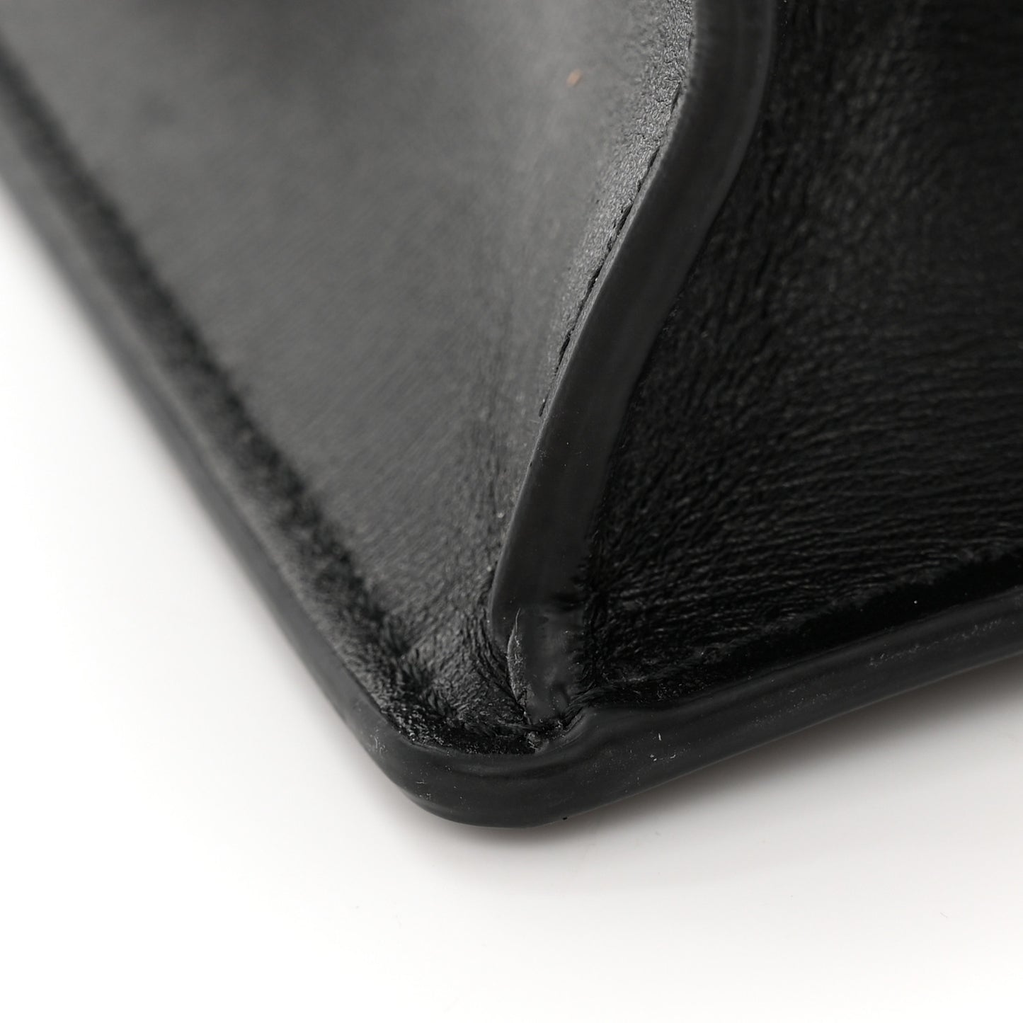 Calfskin Jitney 1.4 Top Handle Bag Black