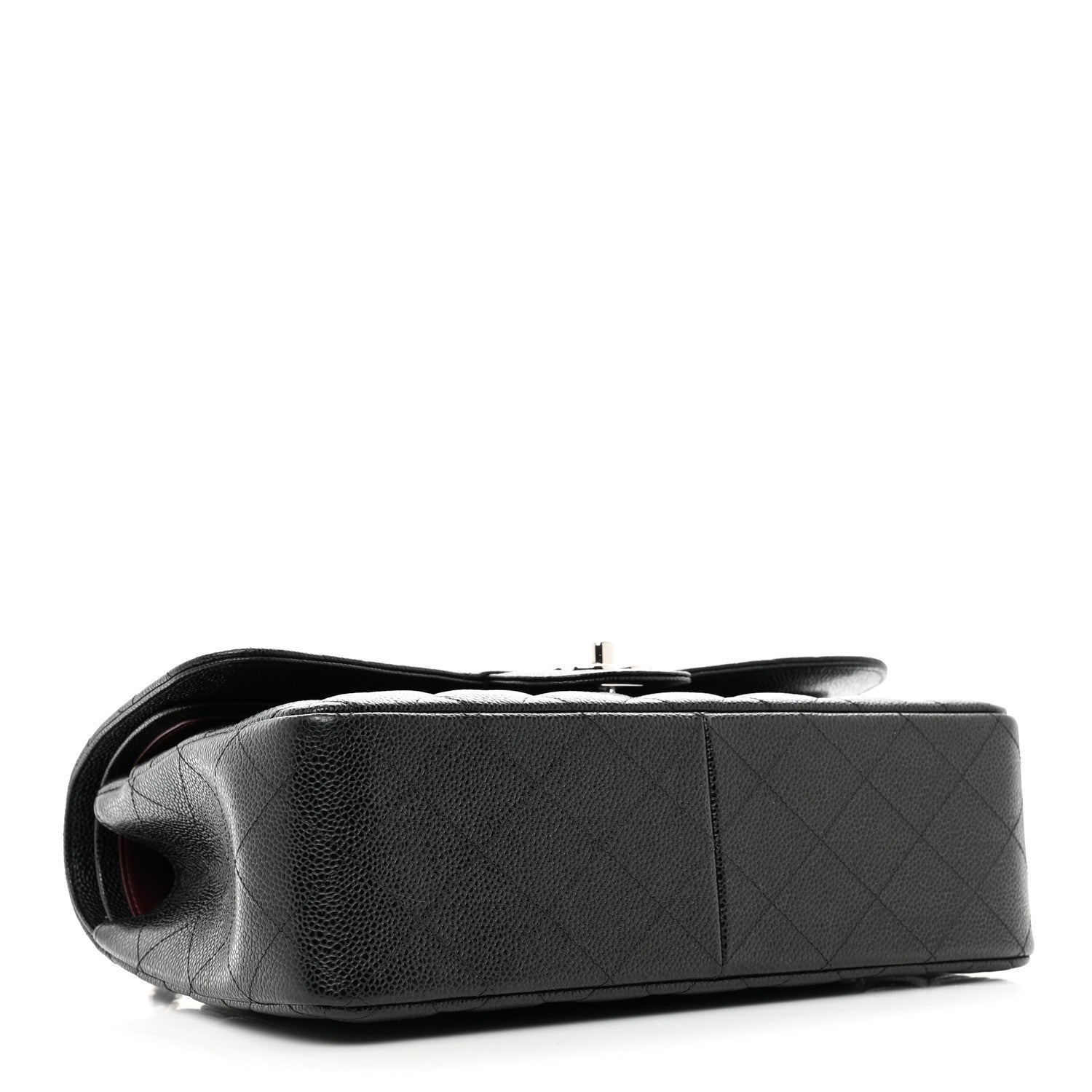 Chanel Caviar Quilted Jumbo Double Flap Black 4 of 10
