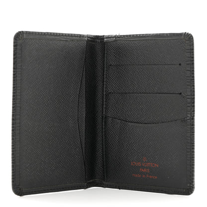 Louis Vuitton Epi Pocket Organizer Black 5 of 7