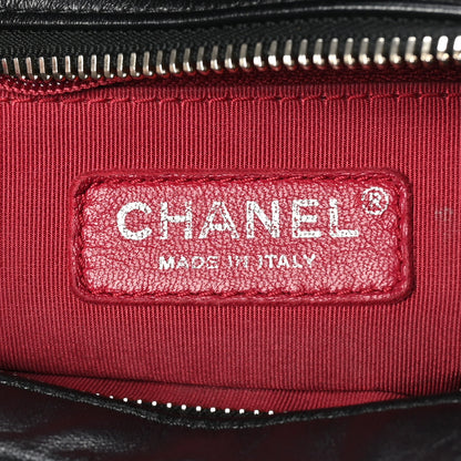 Chanel Aged Calfskin Quilted Medium Gabrielle Hobo Black 6 of 11