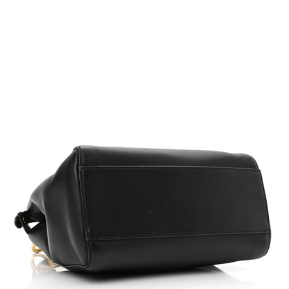 Fendi Nappa Mini Peekaboo Iconic Satchel Black 4 of 11