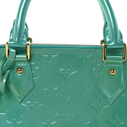 Louis Vuitton Vernis Alma PM Turquoise 7 of 9