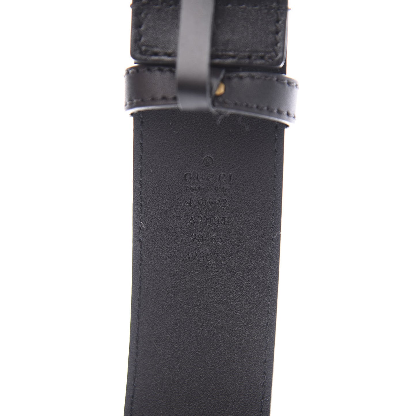 Calfskin Double G 40mm Belt 90 36 Black