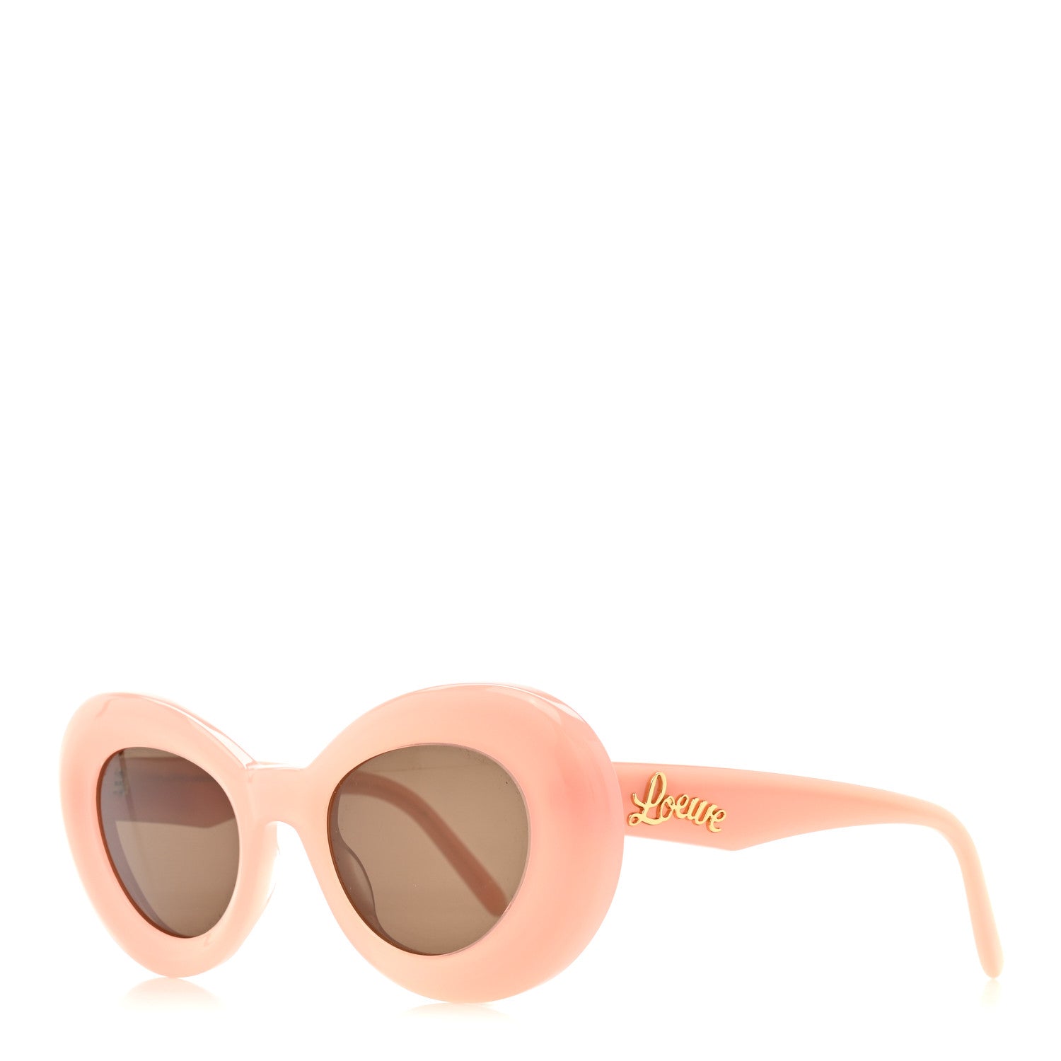Loewe Acetate Curvy Round Sunglasses LW40112I Pink 1 of 7