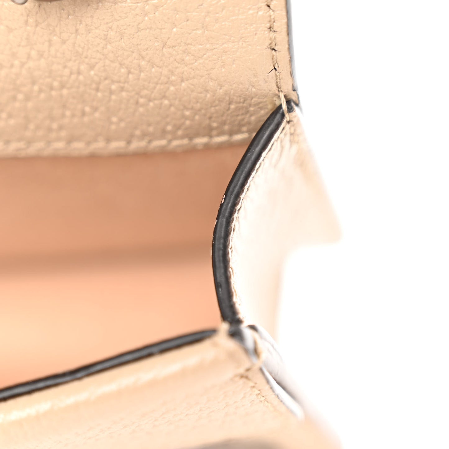 GG Supreme Monogram Textured Dollar Calfskin Super Mini Dionysus Shoulder Bag Beige Mystic White Oatmeal