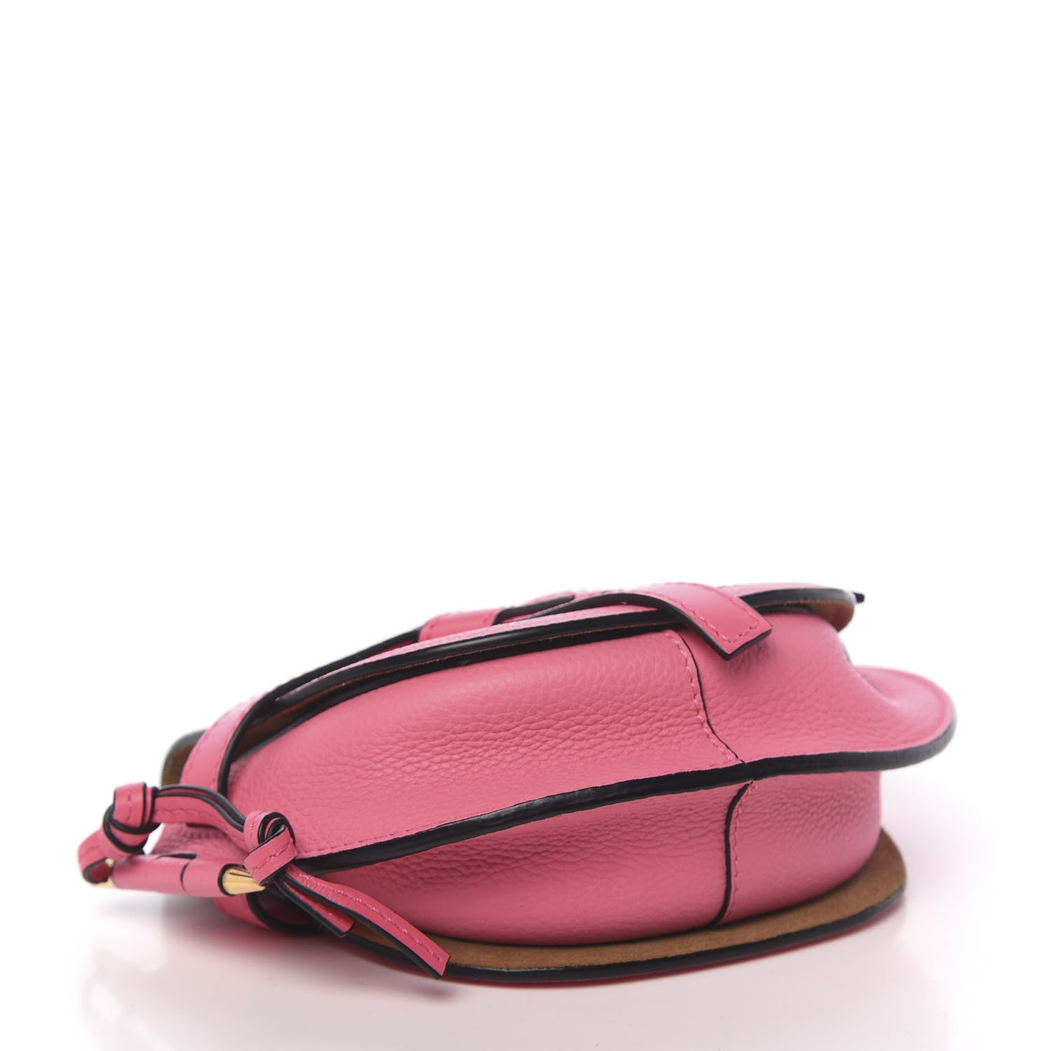 Loewe Grained Calfskin Mini Gate Crossbody Bag Wild Rose 4 of 9