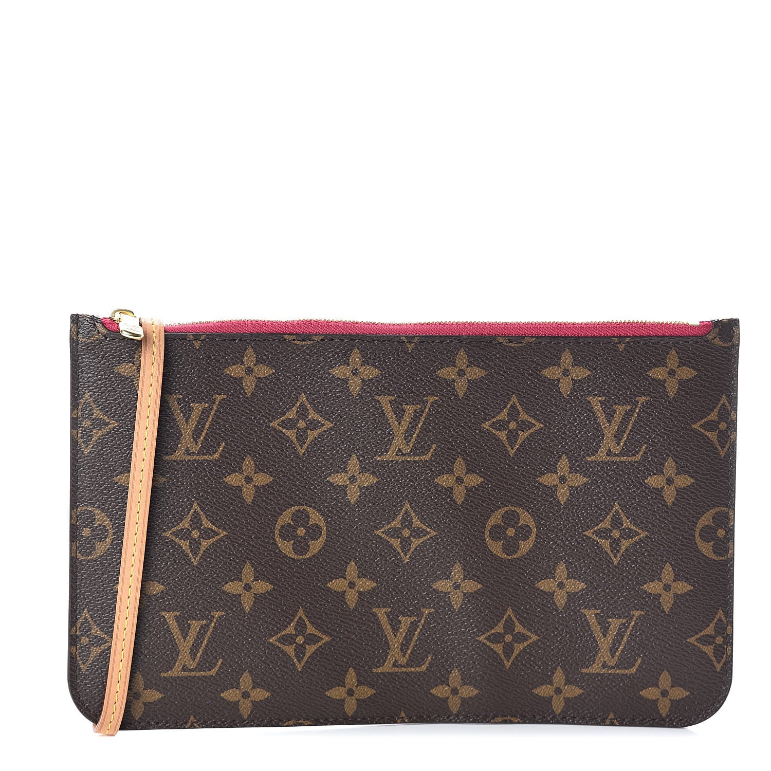 Louis Vuitton Monogram Neverfull MM GM Pochette Pivoine 1 of 6