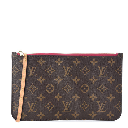 Louis Vuitton Monogram Neverfull MM GM Pochette Pivoine 1 of 6
