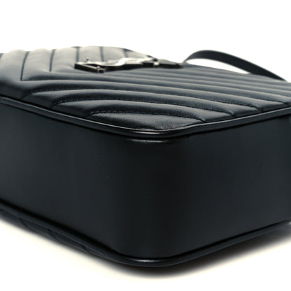 Saint Laurent Calfskin Matelasse Monogram Lou Camera Bag Black 10 of 10